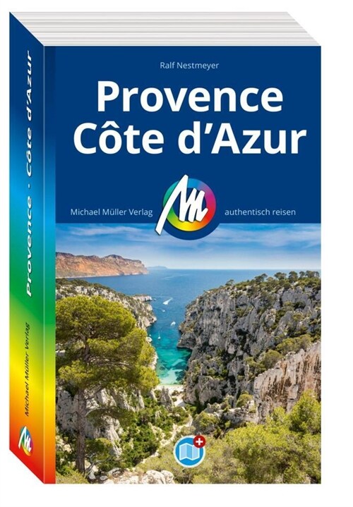 Provence & Cote dAzur Reisefuhrer Michael Muller Verlag, m. 1 Karte (Paperback)