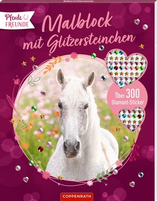 Malblock mit Glitzersteinchen (Paperback)