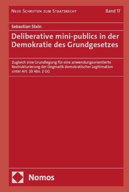 Deliberative mini-publics in der Demokratie des Grundgesetzes (Hardcover)