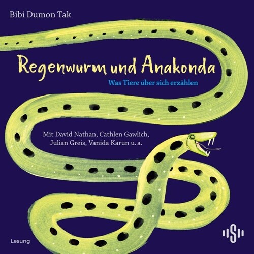 Regenwurm und Anakonda, 2 Audio-CD (CD-Audio)