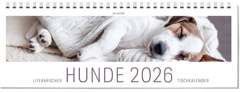 Tischkalender Hunde 2026 (Calendar)