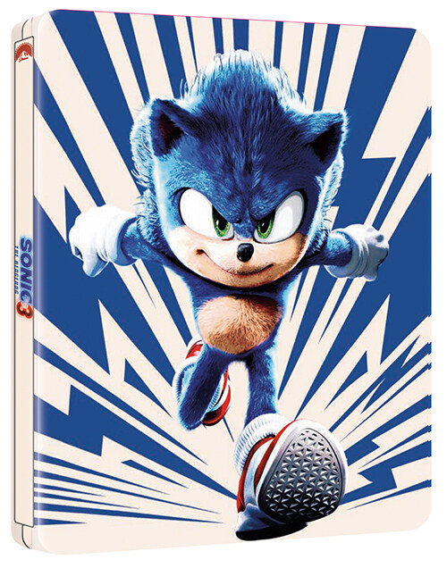 [4K 블루레이] 수퍼 소닉3 : 스틸북 한정판 (2disc: 4K UHD + 2D)