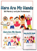 [노부영] 제이와이북스 노부영 콤보 : Here Are My Hands (Paperback + CD + Tape) - 노래부르는 영어동화