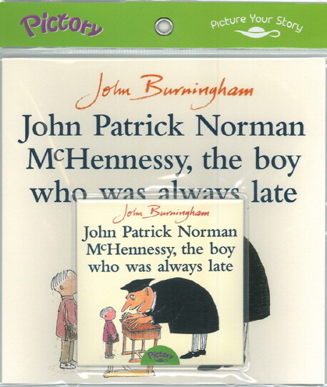 Pictory Set Step 3-01 : John Patrick Norman McHennessy, the Boy Who Was Always Late (Paperback + Audio CD )
