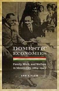 Domestic Economies: Family, Work, and Welfare in Mexico City, 1884-1943 (Paperback)