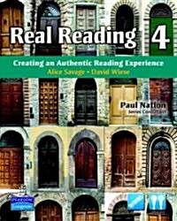 [중고] Real Reading 4: Creating an Authentic Reading Experience [With CDROM] (Hardcover)