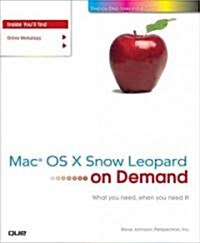 MAC OS X Snow Leopard On Demand (Paperback, 1st)