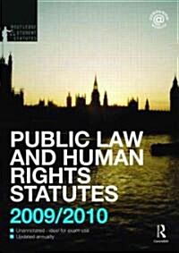 Public Law and Human Rights Statutes 2009-2010 (Paperback, 1st)