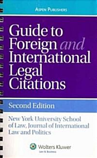 Guide to Foreign and International Legal Citation (Spiral, 5, Fifth Edition)