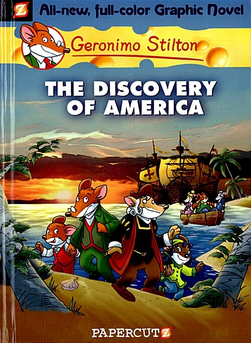 [중고] Geronimo Stilton Graphic Novels #1: The Discovery of America (Hardcover)