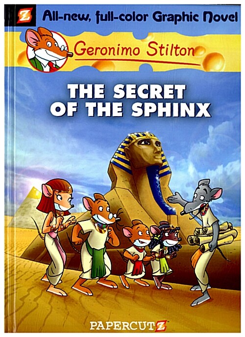 [중고] Geronimo Stilton Graphic Novels #2: The Secret of the Sphinx (Hardcover)