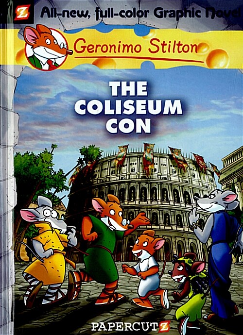 [중고] Geronimo Stilton Graphic Novels #3: The Coliseum Con: The Coliseum Con (Hardcover)