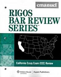 California Essay Exam (CEE) Review (Course 5335) (Paperback, CD-ROM)