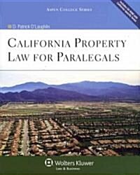 California Property Law for Paralegals: [Connected Ebook] [With CDROM] (Paperback, 8, Eighth Edition)