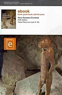 How Humans Evolved (Pass Code, 5th)