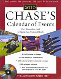 Chases Calendar of Events 2010 (Paperback, CD-ROM, 53th)