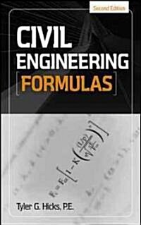 [중고] Civil Engineering Formulas (Hardcover, 2)