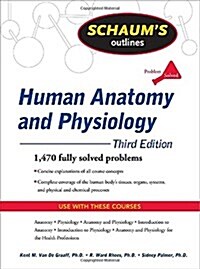 [중고] Schaums Outline of Human Anatomy and Physiology (Paperback, 3rd)