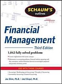 Schaums Outline of Financial Management (Paperback, 3)