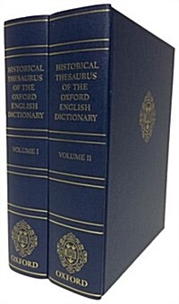 Historical Thesaurus of the Oxford English Dictionary : With Additional Material from a Thesaurus of Old English (Hardcover)