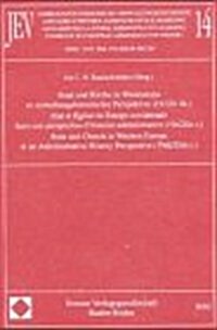 State and Church in Western Europe in an Administrative-history Perspective, 19th/20th C. (Hardcover)