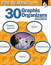 30 Graphic Organizers for Reading, Grades K-3 (Paperback)
