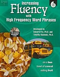 Increasing Fluency with High Frequency Word Phrases Grade 1 [With 2 CDROMs] (Paperback)