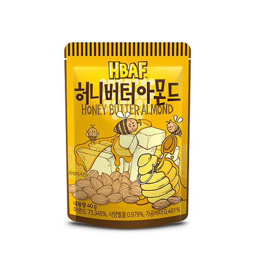 바프 허니버터 아몬드 40g