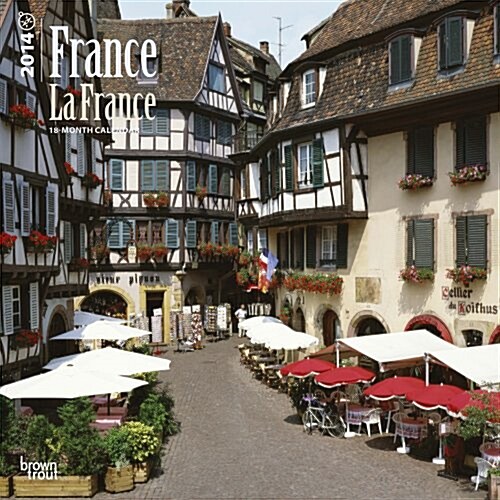 France/LA France 2014 Wall Calendar (Paperback)