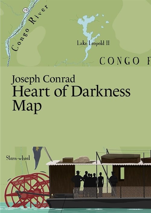 Joseph Conrad: Heart of Darkness Map (Folded)