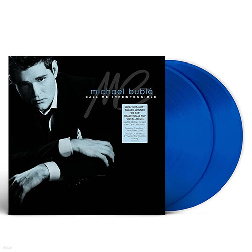 [수입] Michael Buble - Call Me Irresponsible [블루 컬러 2LP][한정반/D면 에칭]