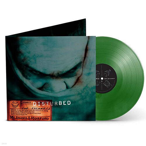 [수입] Disturbed - The Sickness [그린 컬러 LP]