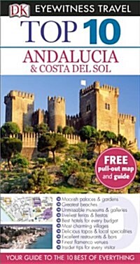 DK Eyewitness Top 10 Travel Guide: Andalucia & Costa Del Sol (Paperback)