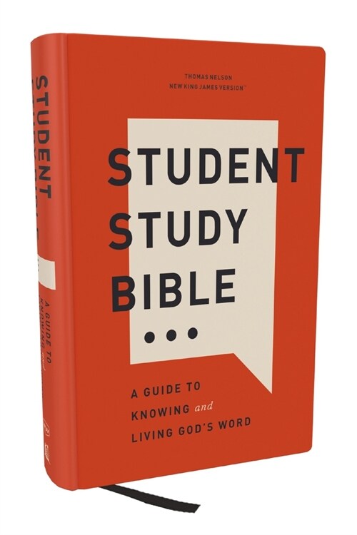 Student Study Bible: A Guide to Knowing and Living Gods Word (Nkjv, Hardcover, Red Letter, Comfort Print) (Hardcover)