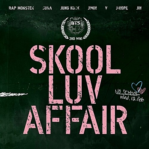 [중고] 방탄소년단 - 미니 2집 Skool Luv Affair (115p 부클릿)