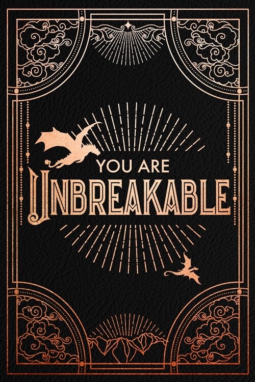 Official Iron Flame Journal: You Are Unbreakable Edition with Lined Pages (Hardcover)