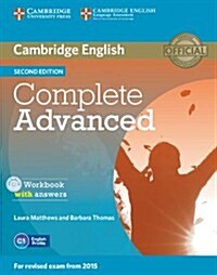 Complete Advanced Workbook with Answers with Audio CD (Multiple-component retail product, part(s) enclose, 2 Revised edition)