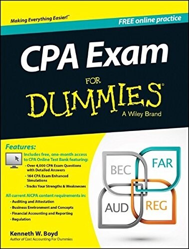 CPA Exam for Dummies with Online Practice (Paperback)