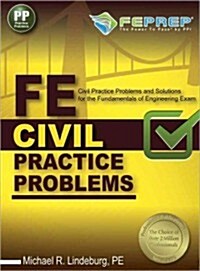 [중고] FE Civil Practice Problems (Paperback)