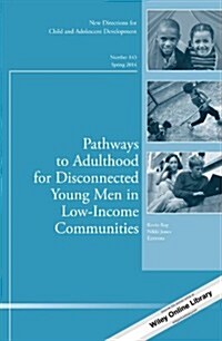 Pathways to Adulthood for Disconnected Young Men in Low-income Communities (Paperback)