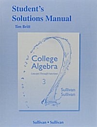 College Algebra Students Solutions Manual (Valuepack) (Paperback, 3rd, Student, Solution Manual)