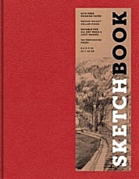 Sketchbook Large Bound Red (Hardcover)