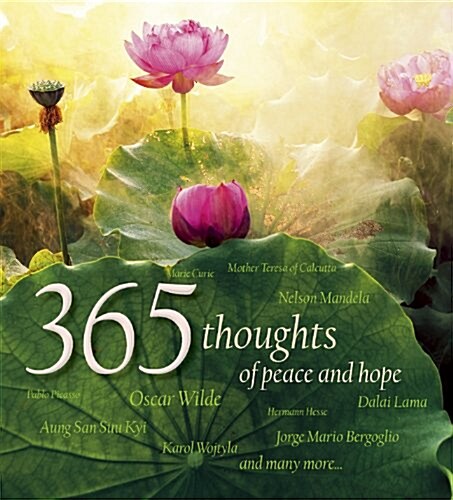 365 Thoughts of Peace and Hope (Hardcover)