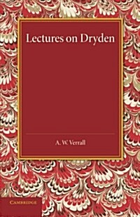 Lectures on Dryden (Paperback)