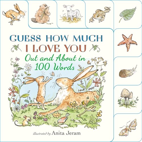 Out and about in 100 Words: A Guess How Much I Love You Book (Board Books)