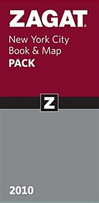 ZagatSurvey 2010 New York City Book & Map Pack (Paperback, Map)