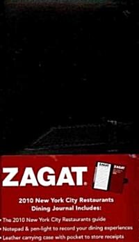 Zagat 2010 New York City Restaurants Dining Journal (Paperback, Map)