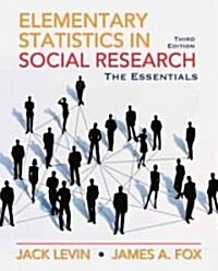 Elementary Statistics in Social Research: Essentials (Paperback, 3)
