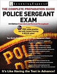 Police Sergeant Exam: A Step-By-Step System to Prepare for Your Promotion Exam [With Access Code] (Paperback, 3, Revised, Update)