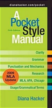 A Pocket Style Manual (Paperback, 5th, Spiral)